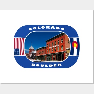 Colorado, Boulder City, USA Posters and Art